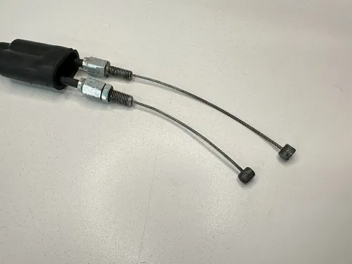 USED OEM 07 08 09 HONDA CRF250R CRF 250R UPPER & LOWER THROTTLE HOUSING & CABLES