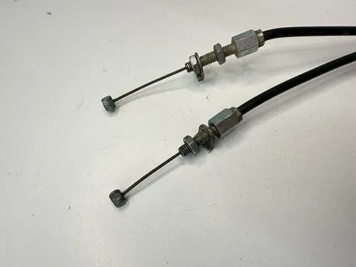USED OEM 07 08 09 HONDA CRF250R CRF 250R UPPER & LOWER THROTTLE HOUSING & CABLES