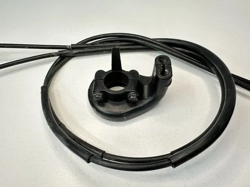 USED OEM 07 08 09 HONDA CRF250R CRF 250R UPPER & LOWER THROTTLE HOUSING & CABLES