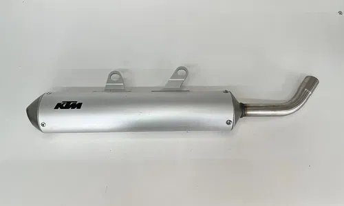 USED OEM 19 20 21 22 KTM 250 SX STOCK EXHAUST PIPE MUFFLER SILENCER 55505079100