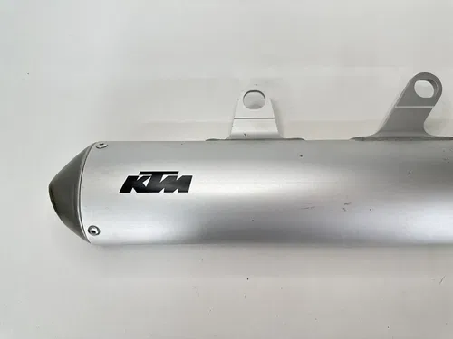USED OEM 19 20 21 22 KTM 250 SX STOCK EXHAUST PIPE MUFFLER SILENCER 55505079100