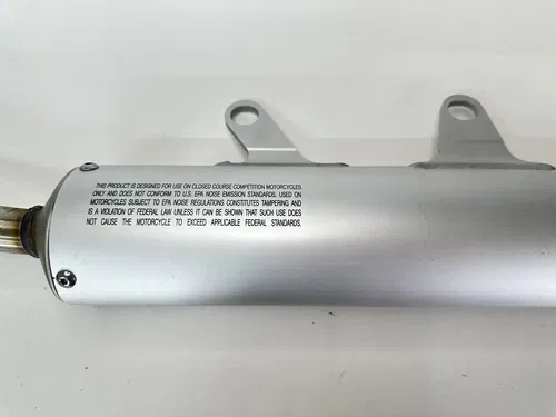 USED OEM 19 20 21 22 KTM 250 SX STOCK EXHAUST PIPE MUFFLER SILENCER 55505079100