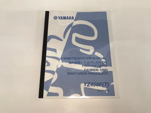 YAMAHA YZ450F OWNERS SERVICE MANUAL 5XD-28199-81
