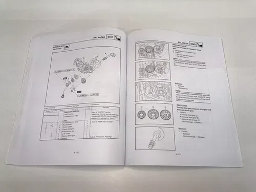 YAMAHA YZ450F OWNERS SERVICE MANUAL 5XD-28199-81