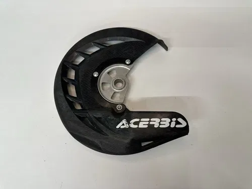 02-23 HONDA CR 125 250 CRF250R CRF450R ACERBIS BLACK BRAKE DISC GUARD COVER