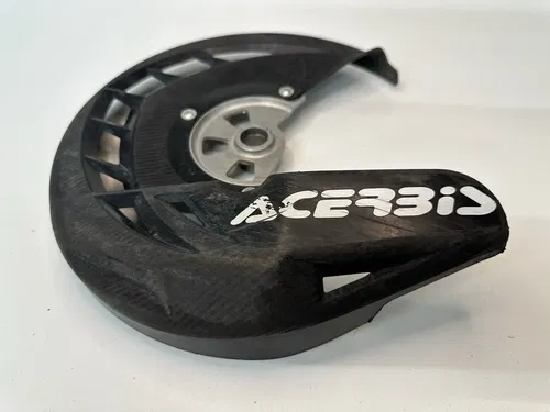 02-23 HONDA CR 125 250 CRF250R CRF450R ACERBIS BLACK BRAKE DISC GUARD COVER