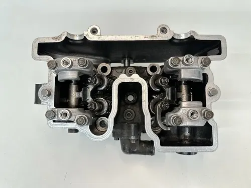 OEM 87-96 KAWASAKI KLR 250 MOJAVE CYLINDER HEAD W VALVES & CAMSHAFT CAM CAPS