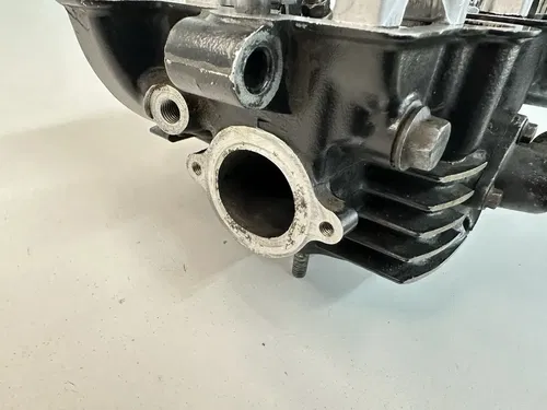 OEM 87-96 KAWASAKI KLR 250 MOJAVE CYLINDER HEAD W VALVES & CAMSHAFT CAM CAPS