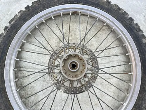 OEM 89-95 SUZUKI RM125 RM250 RM 125 250 COMPLETE 21" FRONT WHEEL RIM & HUB ASSY