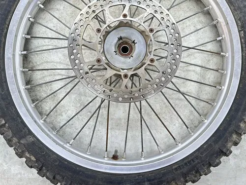 OEM 89-95 SUZUKI RM125 RM250 RM 125 250 COMPLETE 21" FRONT WHEEL RIM & HUB ASSY