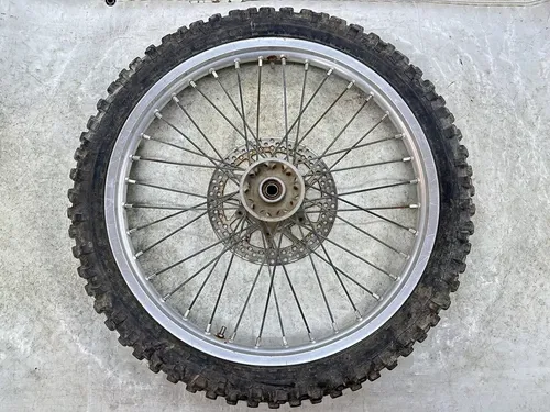 OEM 89-95 SUZUKI RM125 RM250 RM 125 250 COMPLETE 21" FRONT WHEEL RIM & HUB ASSY