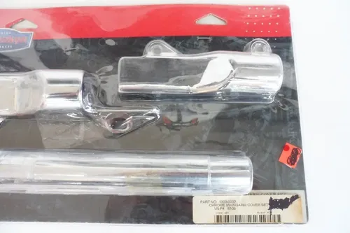 NEW 00-07 HARLEY DAVIDSON SOFTAIL KURYAKYN SWINGARM TUBE CHROME COVERS 8108