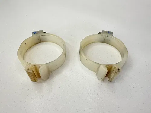 04 05 KAWASAKI KX125 KX250F / 04-06 KX250 LEFT & RIGHT LOWER FORK GUARD GUIDES