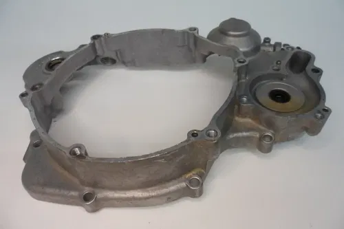 OEM 00 01 02 KAWASAKI KX 125 RIGHT INNER CRANKCASE COVER W POWER VALVE LINKAGE