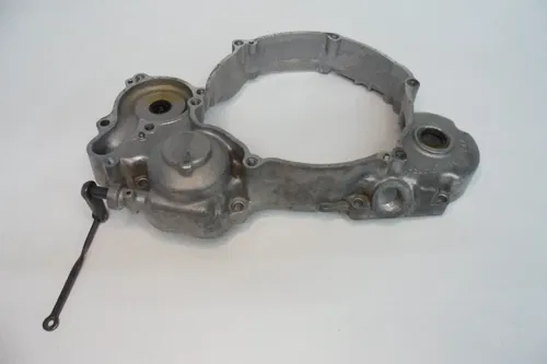OEM 00 01 02 KAWASAKI KX 125 RIGHT INNER CRANKCASE COVER W POWER VALVE LINKAGE