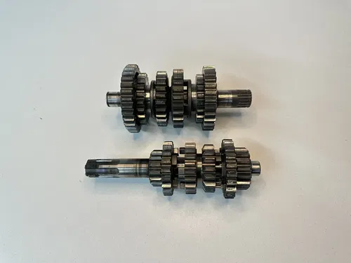 USED OEM 92 93 94 95 SUZUKI RM 125 TRANS TRANSMISSION SHAFTS & GEARS ASSY