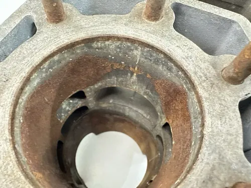 OEM 1986 KAWASAKI KX250 KX 250 / 86-87 TECATE CYLINDER JUG (NEEDS BORED)