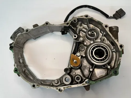 USED OEM 05-11 HONDA TRX 500 FOREMAN STATOR INNER CRANKCASE REAR COVER W SWITCH