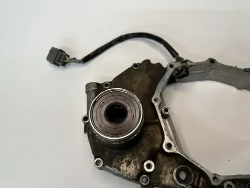 USED OEM 05-11 HONDA TRX 500 FOREMAN STATOR INNER CRANKCASE REAR COVER W SWITCH