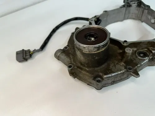 USED OEM 05-11 HONDA TRX 500 FOREMAN STATOR INNER CRANKCASE REAR COVER W SWITCH