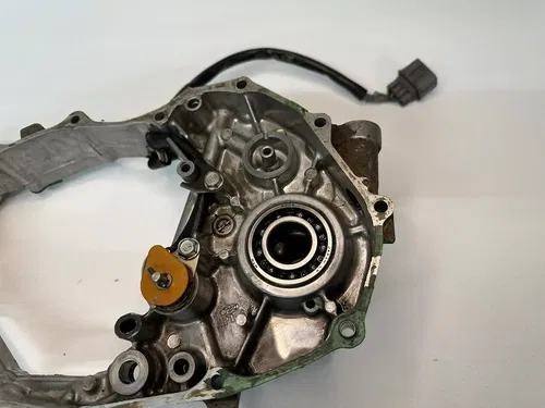 USED OEM 05-11 HONDA TRX 500 FOREMAN STATOR INNER CRANKCASE REAR COVER W SWITCH