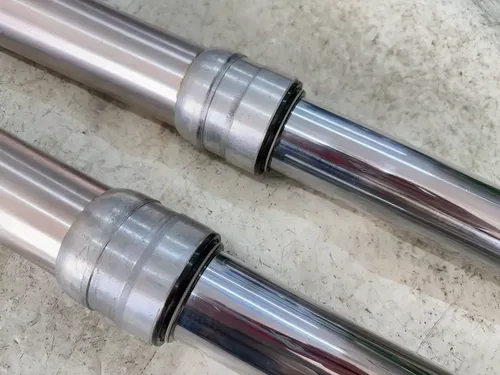 USED OEM 04 2004 KAWASAKI KX250F LEFT & RIGHT FRONT FORKS SUSPENSION SET