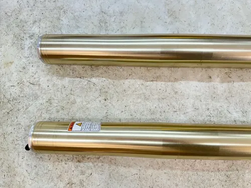 15 16 SUZUKI RMZ 450 RMZ450 LEFT & RIGHT SHOWA SFF AIR FRONT FORKS SUSPENSION