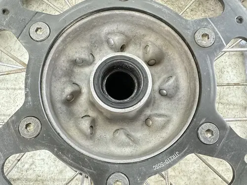 USED OEM 04-09 HONDA CRF250R CRF 250 R BACK REAR WHEEL RIM ROTOR & HUB ASSY