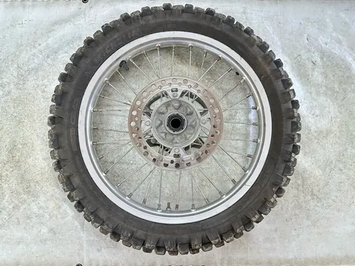 USED OEM 04-09 HONDA CRF250R CRF 250 R BACK REAR WHEEL RIM ROTOR & HUB ASSY