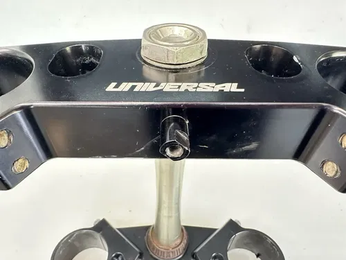02 03 HONDA CR250R CRF450R UNIVERSAL UPPER LOWER STEERING STEM TRIPLE TREE CLAMP