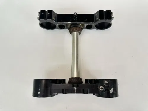 02 03 HONDA CR250R CRF450R UNIVERSAL UPPER LOWER STEERING STEM TRIPLE TREE CLAMP