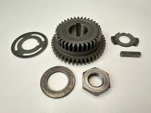 USED OEM 01-05 YAMAHA 660 RAPTOR CRANKSHAFT CLUTCH PRIMARY DRIVE GEAR SET