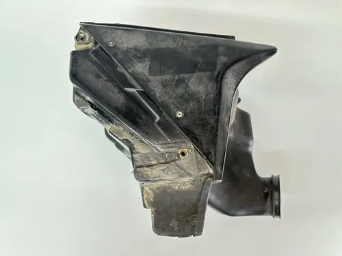 USED OEM 98 1998 SUZUKI RM 250 RM250 AIR FILTER CLEANER BOX W INTAKE BOOT DUCT