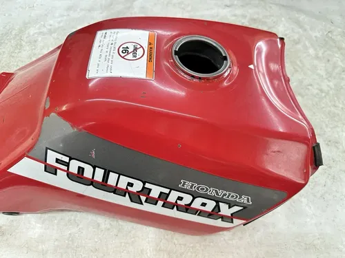 USED OEM 93-00 HONDA TRX300 TRX 300 TRX300FW FOURTRAX RED GAS FUEL TANK