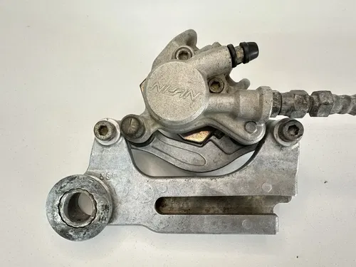 USED OEM 90 1990 YAMAHA YZ125 YZ250 YZ 125 250 REAR BRAKE CALIPER & MOUNT ASSY