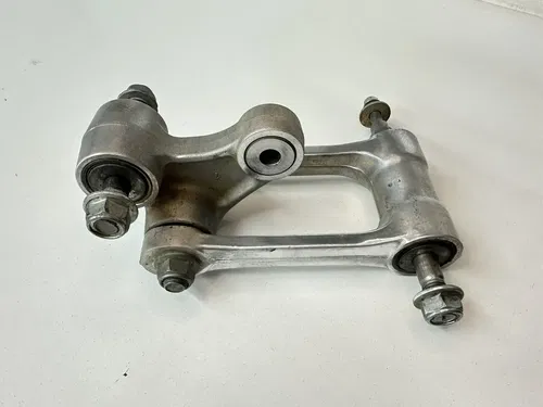USED OEM 09 2009 KAWASAKI KX250F REAR SHOCK SWINGARM LINK LINKAGE DOG BONE ASSY