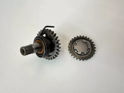 OEM 09 2009 KAWASAKI KX250F KICK START STARTER SHAFT MECHANISM W IDLER IDLE GEAR