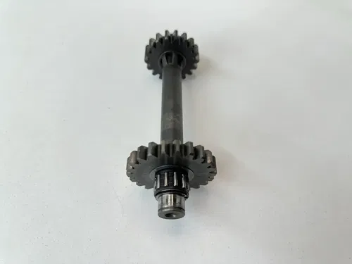 #2 OEM 87-04 KAWASAKI 250 MOJAVE ENGINE MOTOR REVERSE SHAFT & GEAR ASSEMBLY