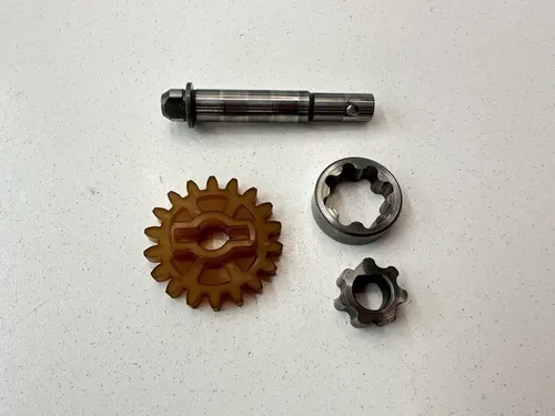 OEM 04-09 HONDA CRF250R / 04-17 CRF250X OIL PUMP SHAFT GEAR & ROTOR SET ASSY