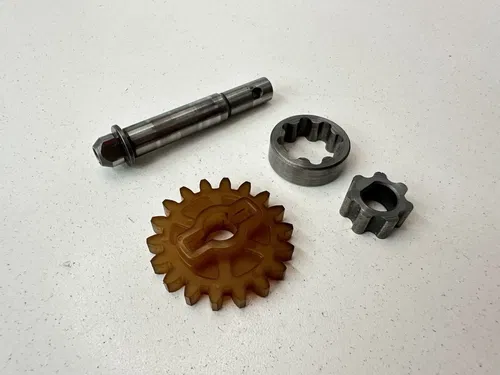 OEM 04-09 HONDA CRF250R / 04-17 CRF250X OIL PUMP SHAFT GEAR & ROTOR SET ASSY