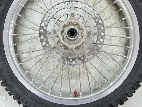 USED OEM 07-22 SUZUKI RMZ450 RMZ RM-Z 250 450 FRONT 21" WHEEL RIM & HUB W ROTOR