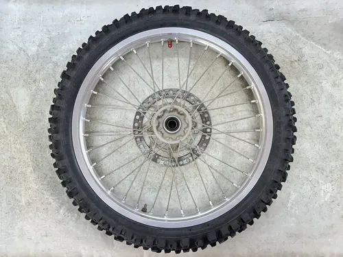 USED OEM 07-22 SUZUKI RMZ450 RMZ RM-Z 250 450 FRONT 21" WHEEL RIM & HUB W ROTOR