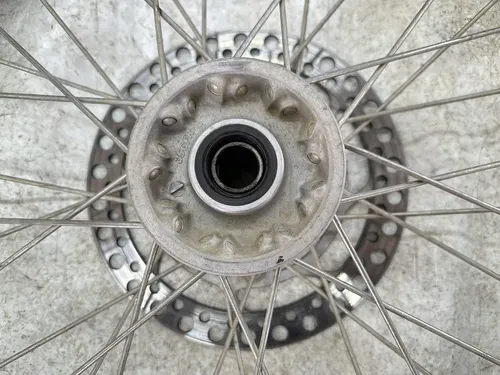 USED OEM 07-22 SUZUKI RMZ450 RMZ RM-Z 250 450 FRONT 21" WHEEL RIM & HUB W ROTOR