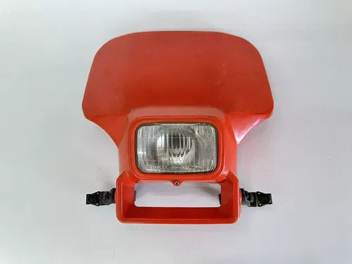 USED OEM 1985 85 HONDA XR250R XR 250 / 84-85 XR200R HEADLIGHT HEAD LIGHT W CASE