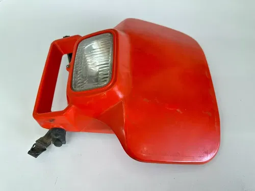 USED OEM 1985 85 HONDA XR250R XR 250 / 84-85 XR200R HEADLIGHT HEAD LIGHT W CASE