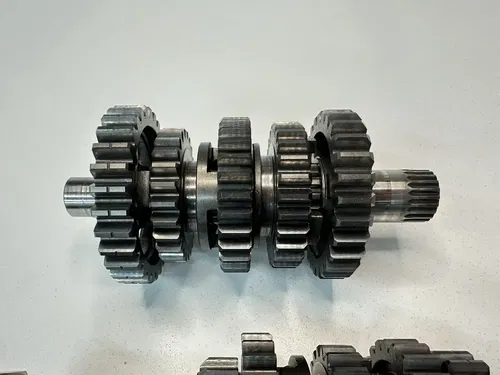 USED OEM 2004 04 HONDA CRF250R TRANS TRANSMISSION SHAFTS & GEARS ASSY