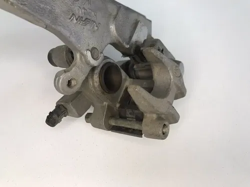 USED OEM 05-16 HONDA CRF250R CRF450R COMPLETE REAR BRAKE CALIPER & MOUNT ASSY