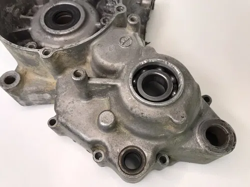 USED OEM 1992 92 KAWASAKI KX 125 LEFT SIDE ENGINE CASE CRANKCASE