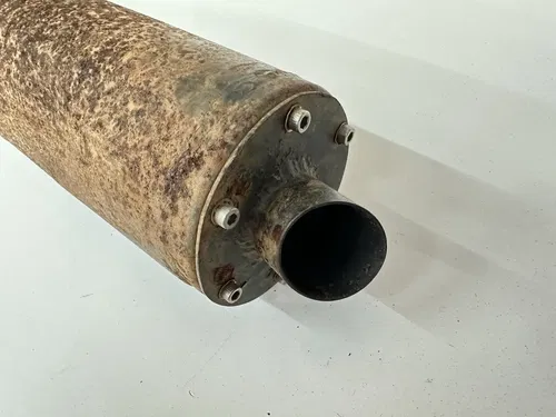 USED 97 1997 POLARIS 500 SCRAMBLER AAEN EXHAUST PIPE MUFFLER SILENCER