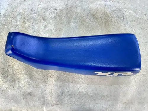 OEM 85 1985 HONDA XR250R XR200R XR 200 250 COMPLETE BLUE SEAT & COVER ASSY